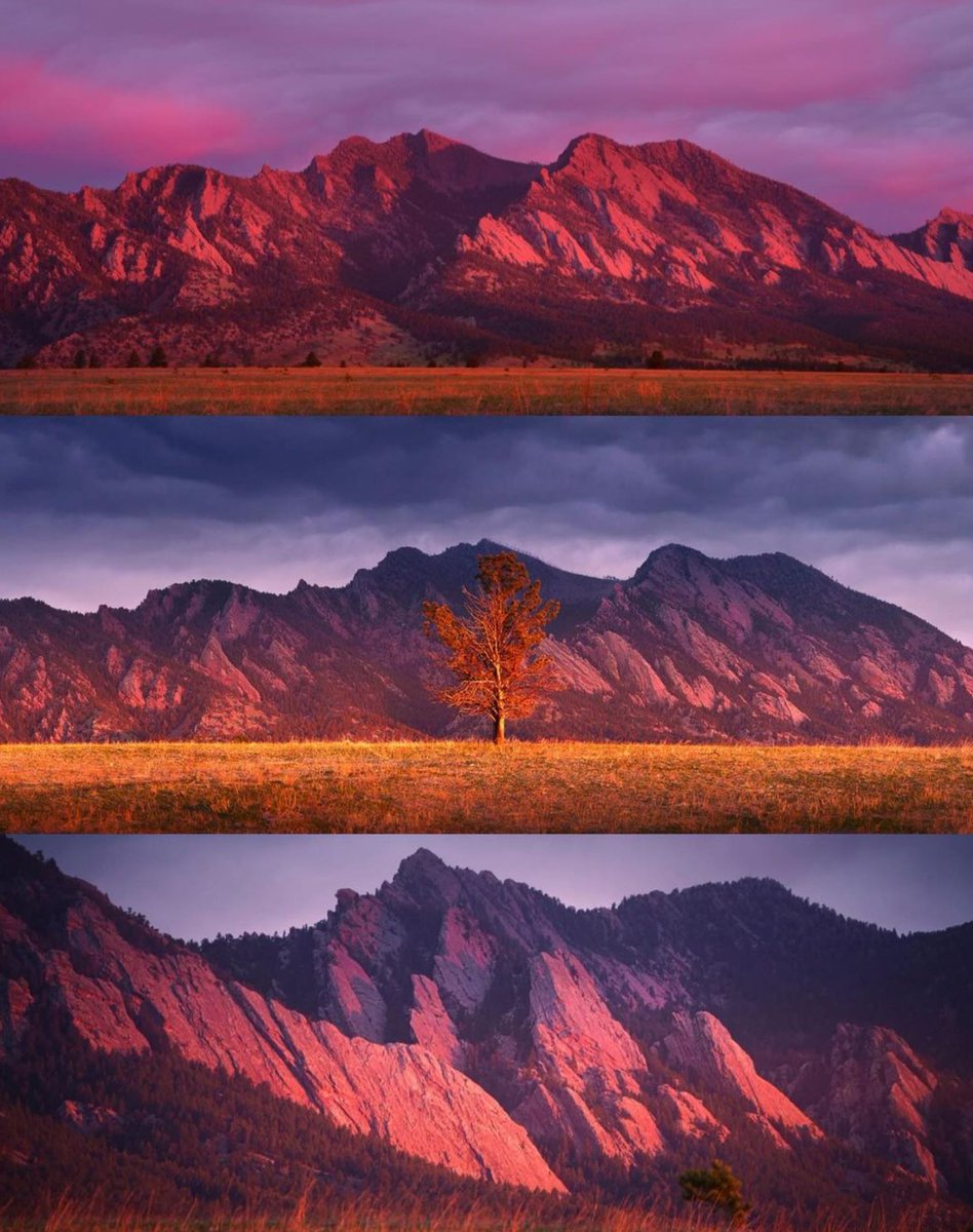 Sunrise over the Flatirons 💜

Photo by colorado.wanderer (IG)