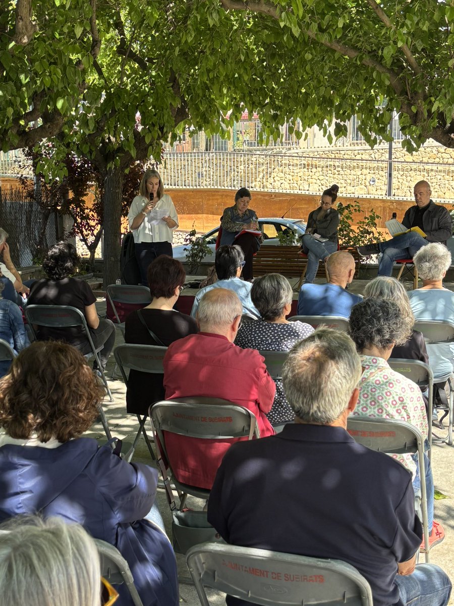 Acte “Subirats per la Pau”. No al Pla de Rearmament Europeu ni a l’augment de la despesa militar del Govern espanyol. Volem sostre, terra, treball, pa, salut, educació, independència, democràcia, llibertat, justícia i pau.