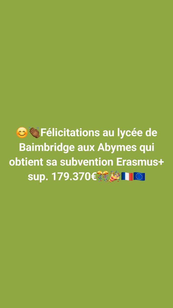973Perfa's tweet photo. #Erasmus+résultats session 2025 enseignement supérieur #Antilles et #Guyane #Guadeloupe #Martinique https://t.co/VM8fEfLSVK
