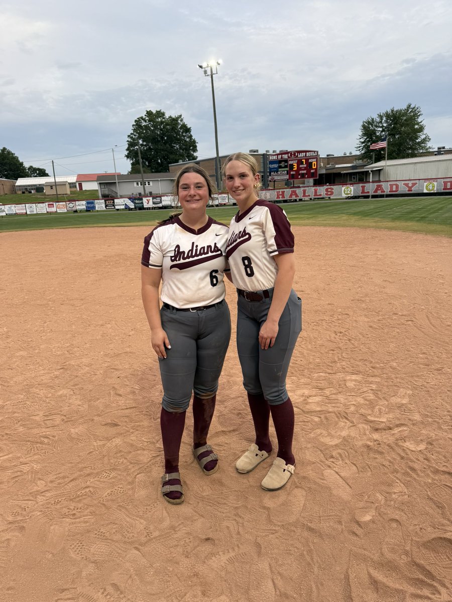 WE GOING BACK TO THE BORO BABY‼️‼️
I pitched a 5 hit shutout walking 2 and striking out 7. I also went 2-4 at the plate with a 2 run base hit. Final score 3-0. AMAZING PLAY by <a href="/HaileyP1527/">Hailey Porter</a> and <a href="/rileymcmillan06/">Riley McMillan</a> at the plate to keep the shutout!! LETS GO DO THIS!!! <a href="/KassieD23/">Kassie Stanfill</a>