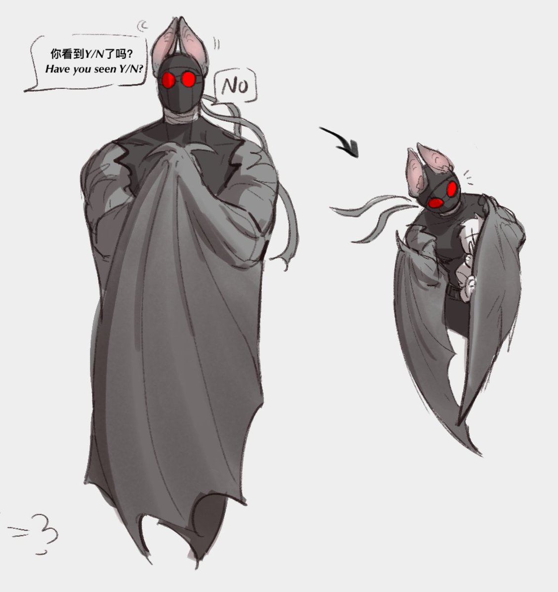 Yvfei_Fox07's tweet photo. 🦇Hank×Y/N https://t.co/MYO2ymtaql