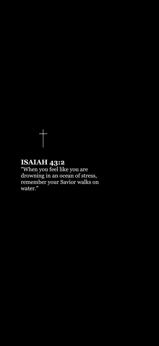 Isaiah 43:2 ✝️