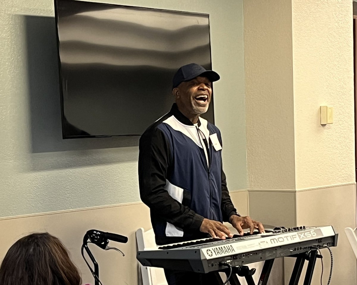HCA Healthcare (@hcahealthcare) on Twitter photo HCA Healthcare patient Jerome Roberson is thankful today for the personalized care he received from <a href="/SAHealth210/">Methodist Healthcare</a> following a stroke. Today, he is back to doing what he loves - sharing his gift of music with the world again. Learn more: bit.ly/44HCcJp HCA Healthcare patient Jerome Roberson is thankful today for the personalized care he received from <a href="/SAHealth210/">Methodist Healthcare</a> following a stroke. Today, he is back to doing what he loves - sharing his gift of music with the world again. Learn more: bit.ly/44HCcJp