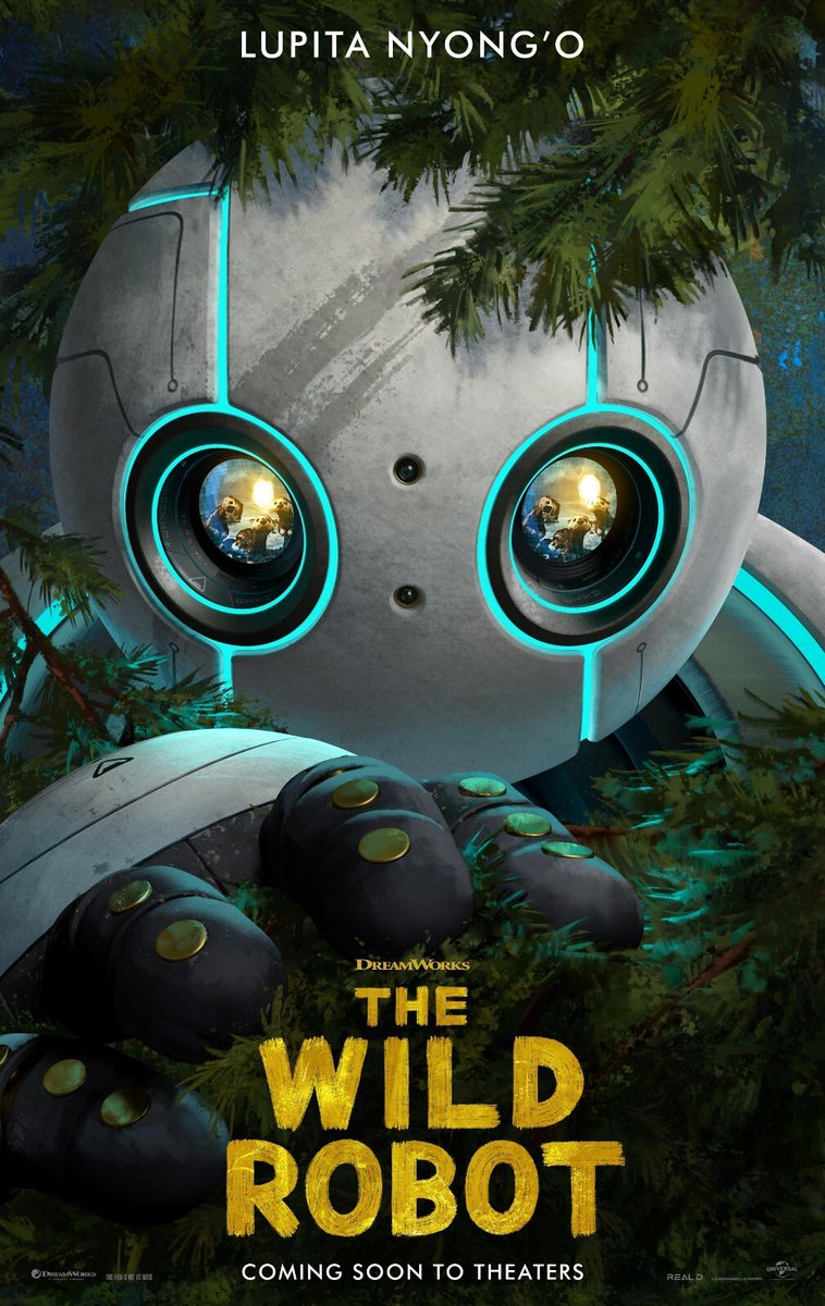 So far, #TheWildRobot is the best movie I’ve seen this year. The animation is really well done, the story keeps changing and isn’t predictable. It made me smile a lot—&amp; even tear up a little. So fun! DreamWorks is really excelling in animation compared to recent Disney releases.