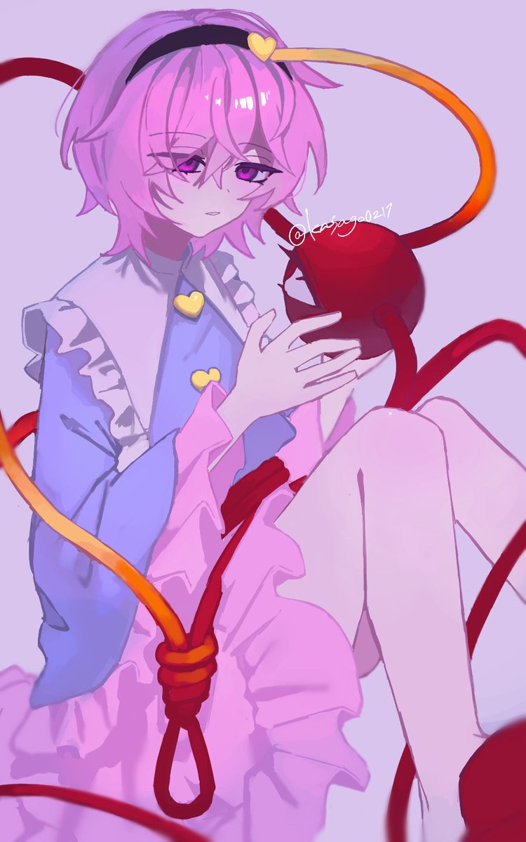 さとりさん
＃古明地さとり　#東方Project