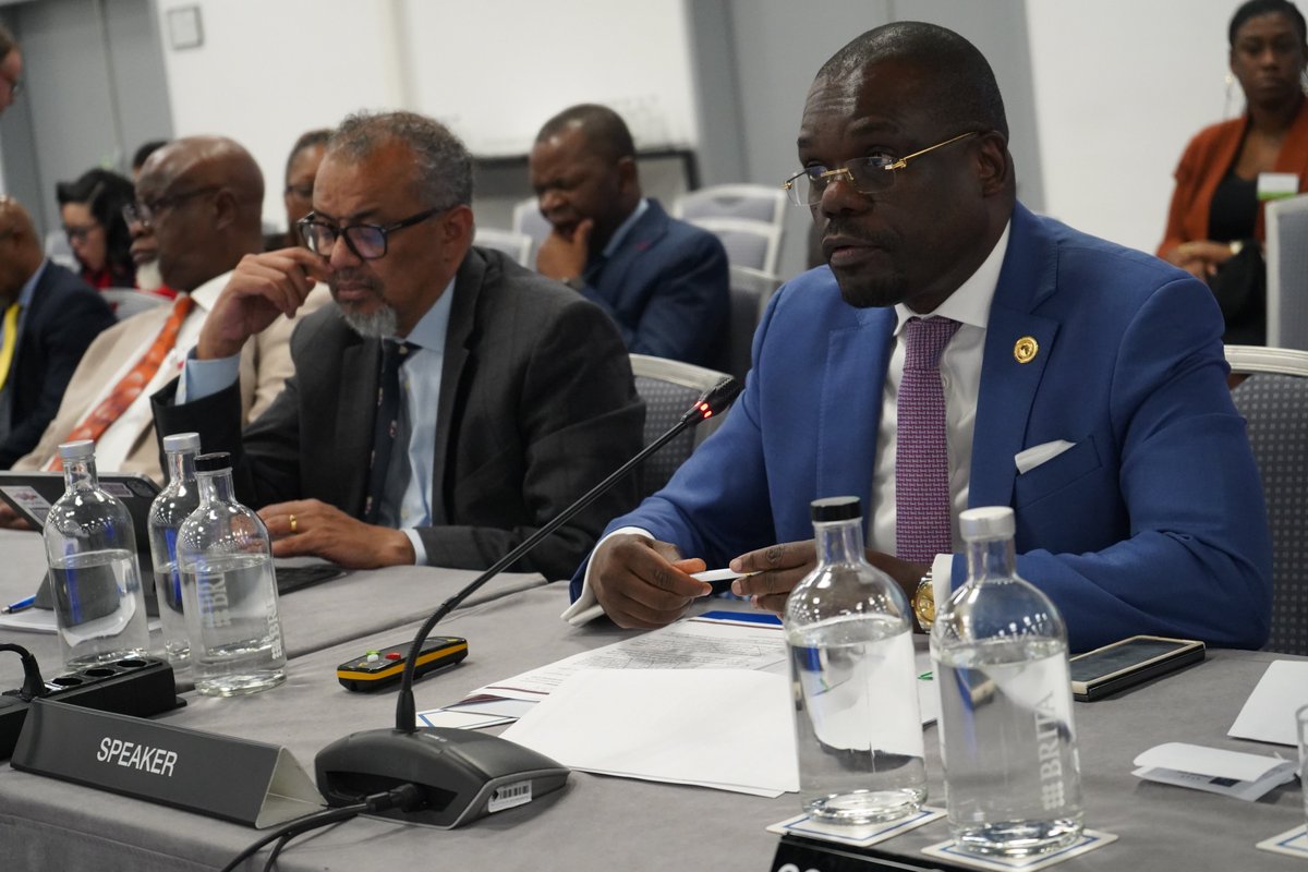 An equitable #Commonwealth requires shared responsibility for global health security, mutual accountability and targeted support to the most vulnerable nations.

I joined the <a href="/commonwealthsec/">The Commonwealth</a> Health Ministers Meetings on the sidelines of #WHA78 to reaffirm <a href="/AfricaCDC/">Africa CDC</a> commitments
