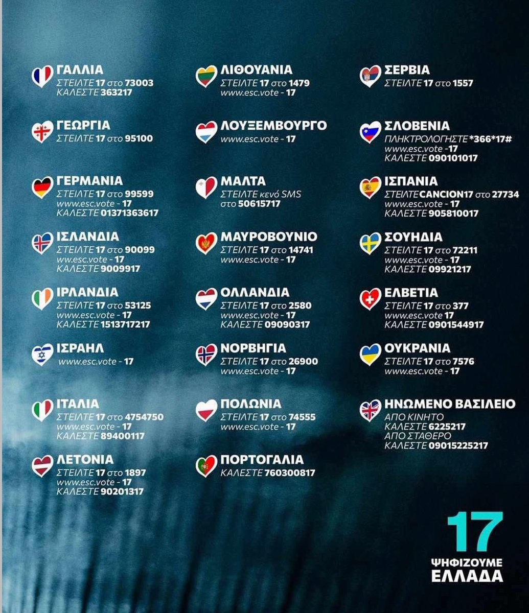 EurovisionNewZ's tweet image. 🇬🇷You want to see Greece winning the #EurovisionSongContest 2025? It’s your turn to vote! Vote #17

Tonight, you can vote for each country 20 times when the show starts.