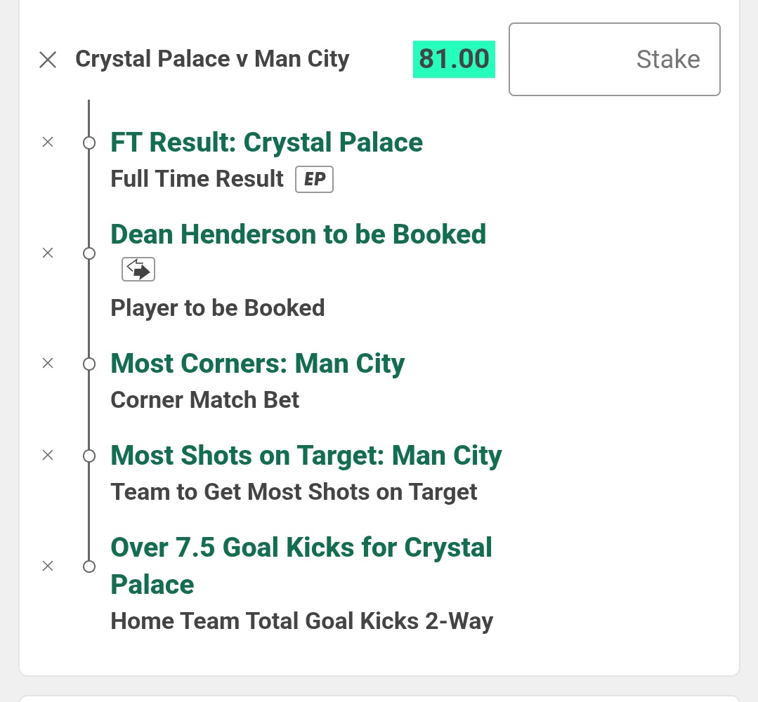 ClisteTipping's tweet photo. 🎯 Palace angles (Various)
✍️ Few FA cup angles today ! All fairly punty so stake small. Let's go @CPFC 🦅 https://t.co/1xfNwPQGcR