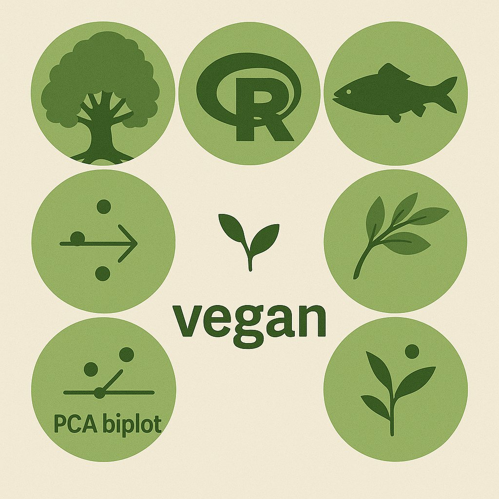 pr_stats's tweet photo. New Course – Live &amp; Online Multivariate Analysis of Ecological Communities using R  

Registration: https://t.co/qHIkoWVNwc

#Ecology #RStats #DataScience #MultivariateAnalysis #EnvironmentalScience #veganPackage #EcologicalModelling #BiodiversityAnalysis #StatisticalEcology https://t.co/NsHdUsSPhl