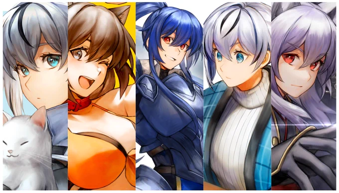 Skebで描いたOCさん(自分の子も含む)とVtuberさんまとめました! #Skeb募集中 