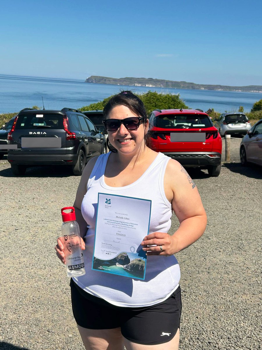 Michelleg1llen's tweet image. This ASMOSUS bottle is getting around, made it's way to the stunning views of @NTCarrickarede today😍 @LCreightonRN #cvdprevention #asmosusresource