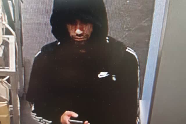 peterstopcrime's tweet photo. They’ll catch him after he’s done a few more of these or Rapes

He’ll turn out to need an interpreter at court and living in a free hotel or flat 

Police have released a CCTV image of a man they would like to speak to in connection with a report of sexual assault at a popular high street store.
Officers received reports that on April 1 at 8.30pm 2025 the victim was in the TK Maxx store in Orchard Square when a man walked behind her and touched her inappropriately.