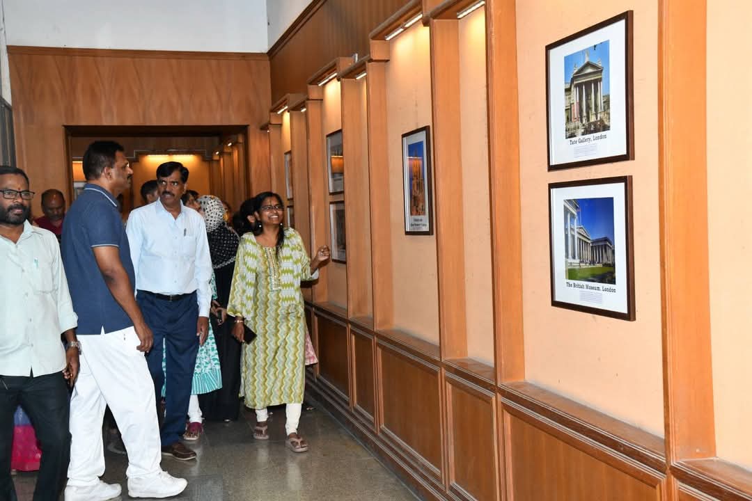 sjmhyd's tweet photo. To mark International Museum Day, a special photo exhibition, 'MUSEUMS IN THE WORLD, has been inaugurated at Salar Jung Museum. 

Get a glimpse of the world's most iconic museums thar inspire your future travels!

#InternationalMuseumDay #magicofmuseums #CultureUnitesAll https://t.co/L2g7GraMcs