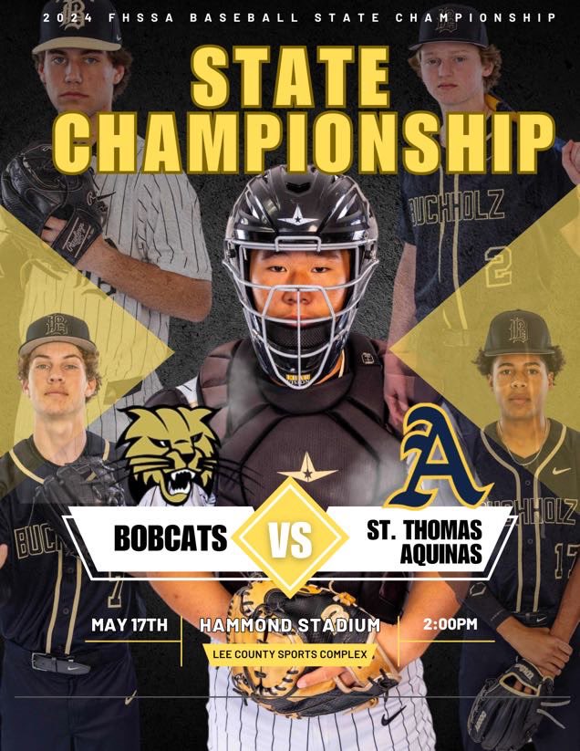 BuchholzBSBL's tweet photo. Wake Up! It’s Game Day!!
We are playing for everyone who has ever put on this jersey! GO C.A.T.S.! https://t.co/dx6aClTvnD