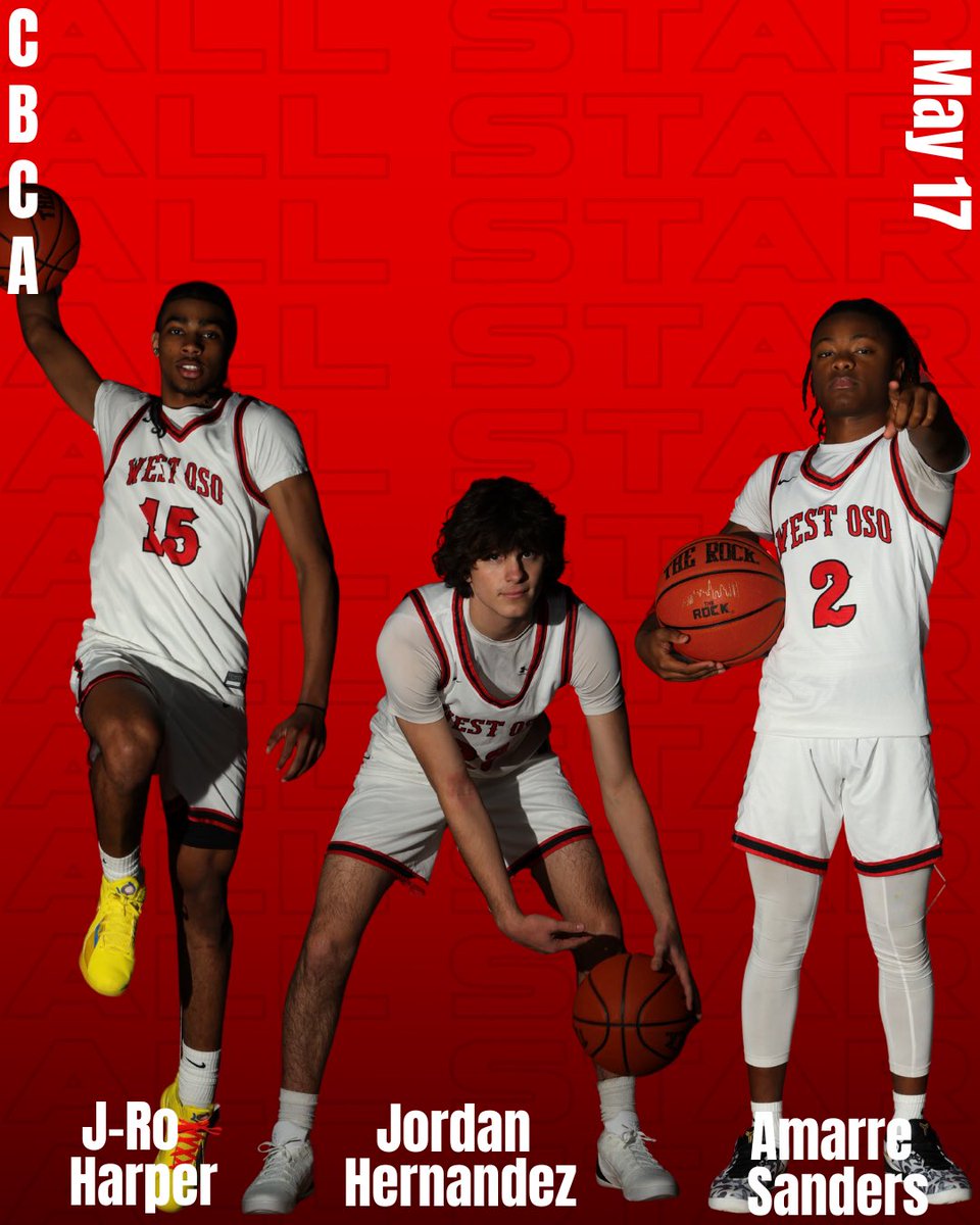 Congratulations To These Outstanding Young Men Who Were Selected To Play In Today’s CBCA ALL-STAR Game Today @ 2pm at Miller HS❗️🏀🐻

Thank You For Representing The OSO WAY