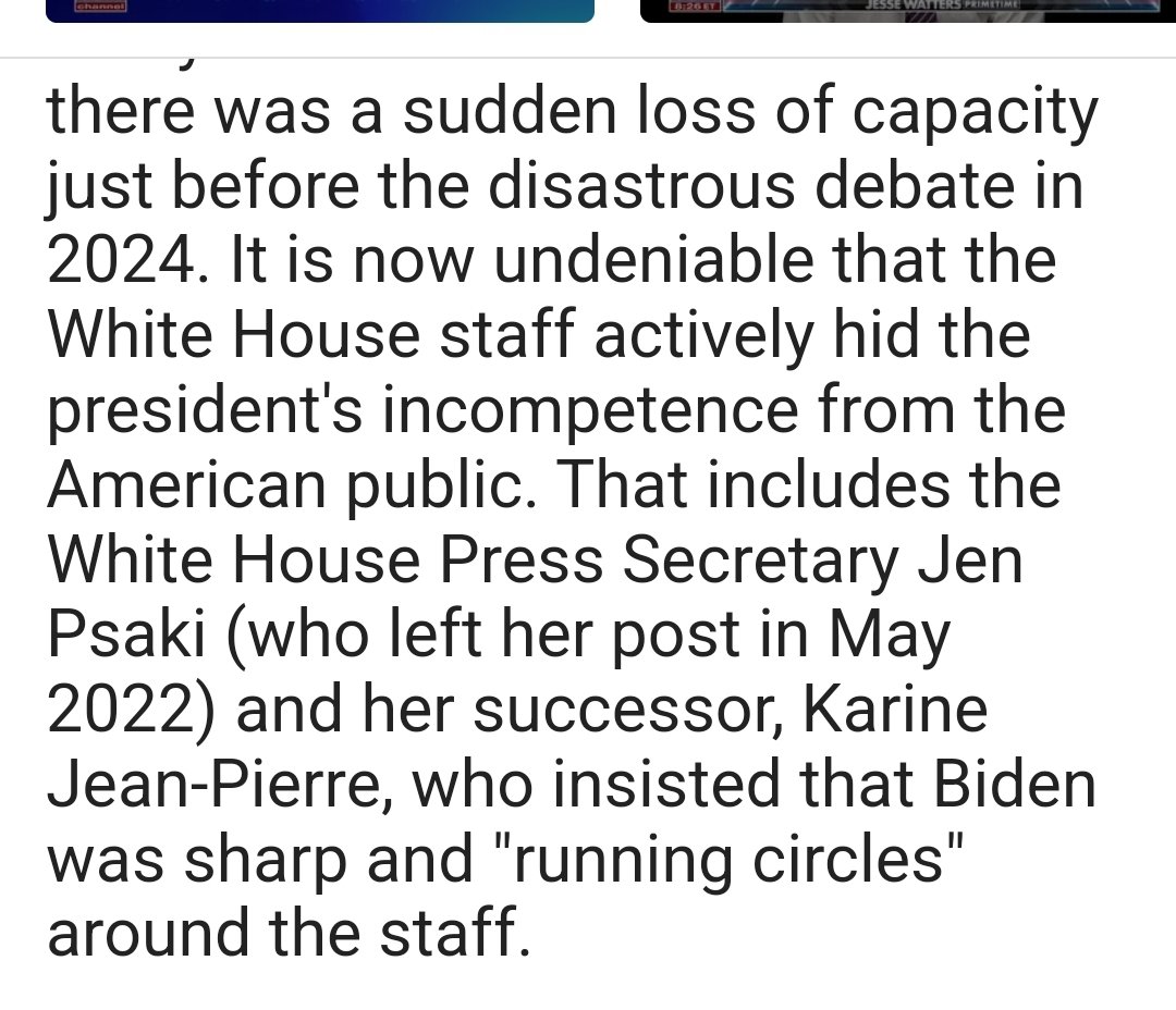 DMas60860897's tweet photo. In this situation, it looks like the media prove themselves beyond the shadow of a doubt, to be partisan hacks 

as for the old press secretary.... yes he did run circles around her

https://t.co/4FutBMiVNP #FoxNews https://t.co/fxf5JvonZi