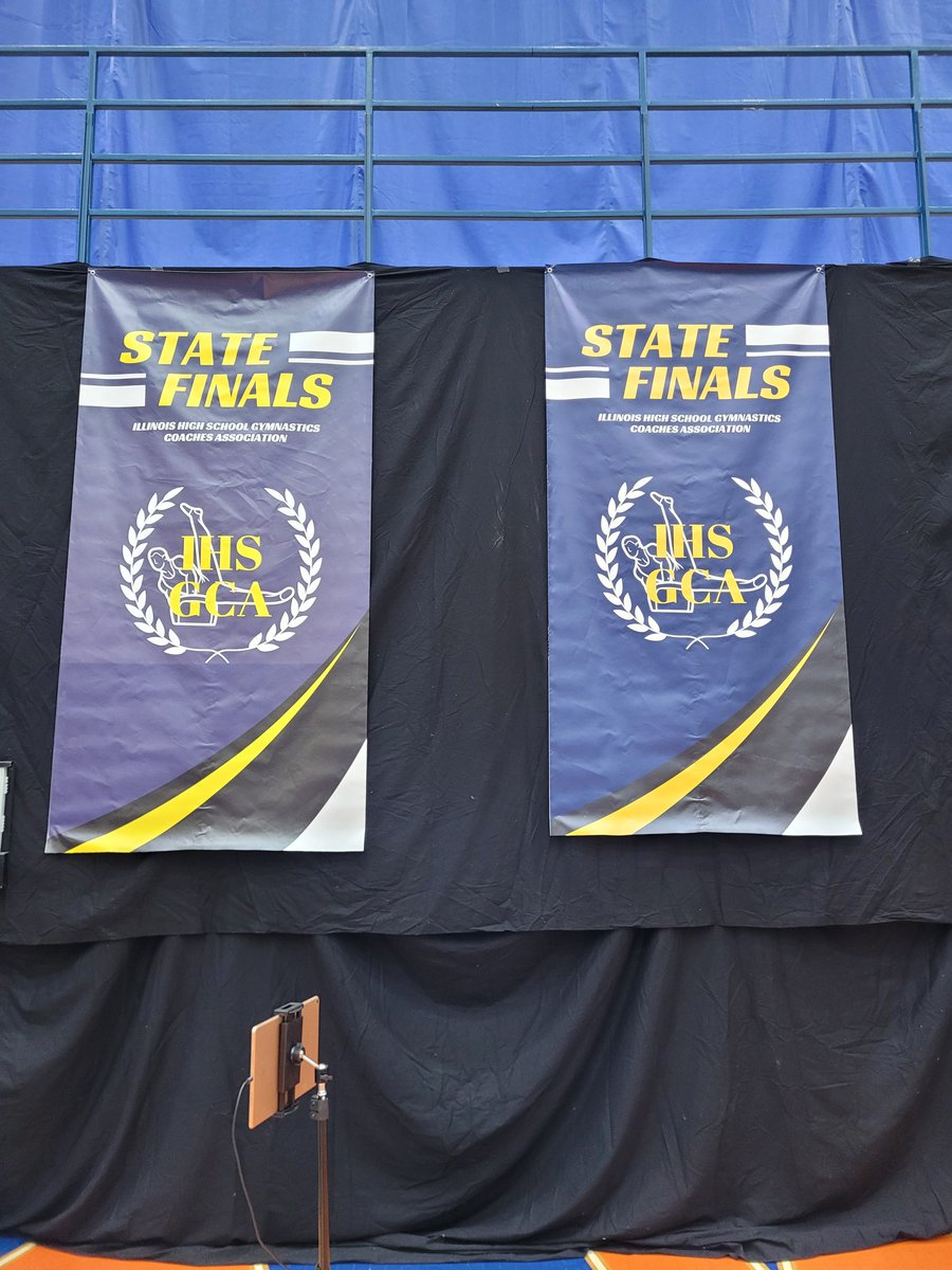 IHSGCA Boys Gymnastics State Meet today at 12:30pm at Hoffman Estates High School!!!