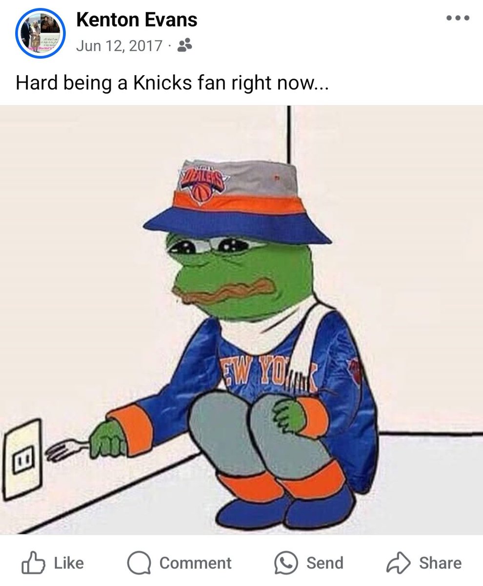 Happy for the Knicks faithful!!! It was hard being a Knicks fan a few years ago, but I stuck beside my team!! Eastern Conference Chamionship bound!! #KnicksInSix