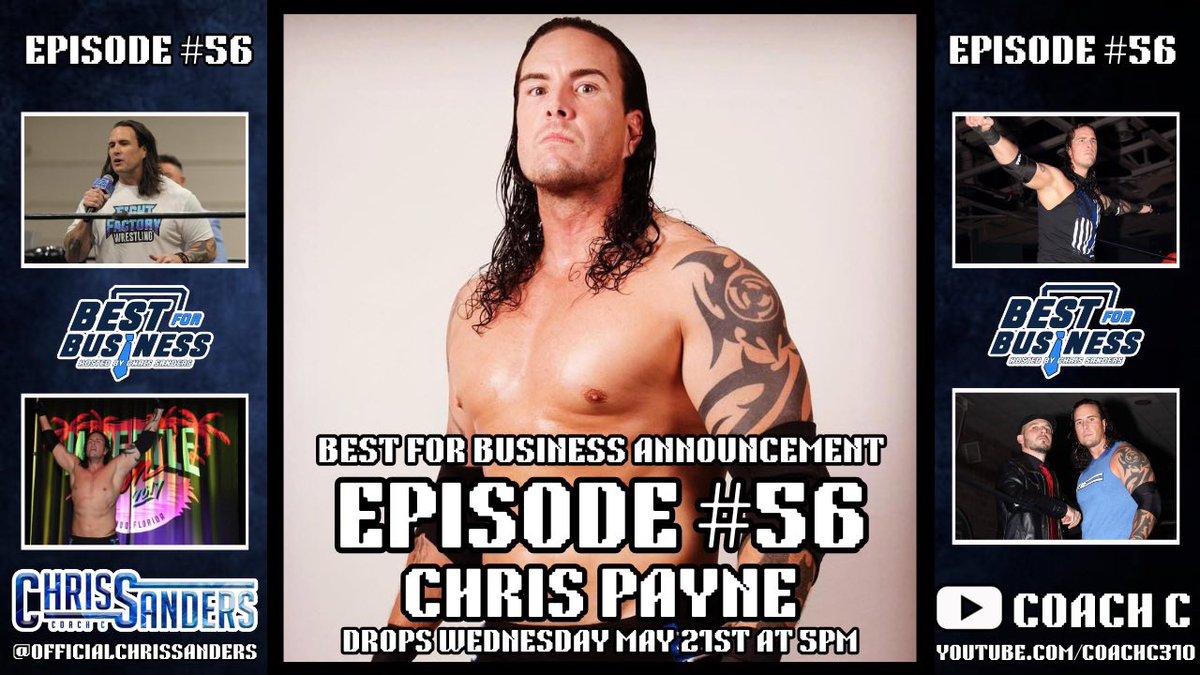 Chris Payne will join me for Episode 56 of Best For Business!

Drops Wednesday, May 21 at 5PM EST

🔗 in comments