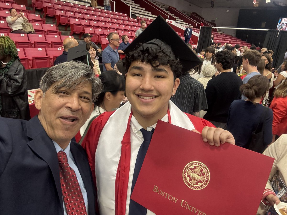 Graduation day at Boston University