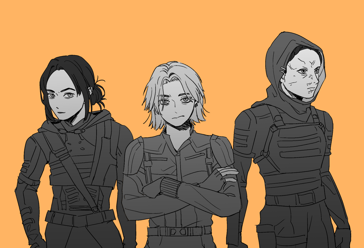 jeomo0's tweet photo. 최악수트를 3번이나 그려야햇어 #Thunderbolts https://t.co/Qff93jbzic