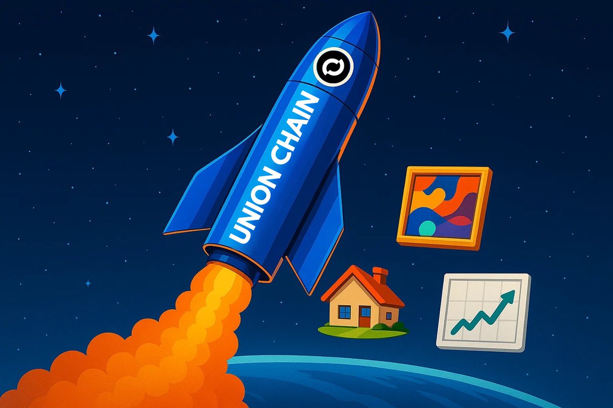 Dash6925's tweet image. Union Chain about to shake up finance! A Layer 2 blockchain powered by @zksync , it’s tokenizing real-world assets (RWAs) like real estate and stocks. Let’s break it down in this thread! #UnionChain #Crypto #RWA @unionchain_io @IxsFinance