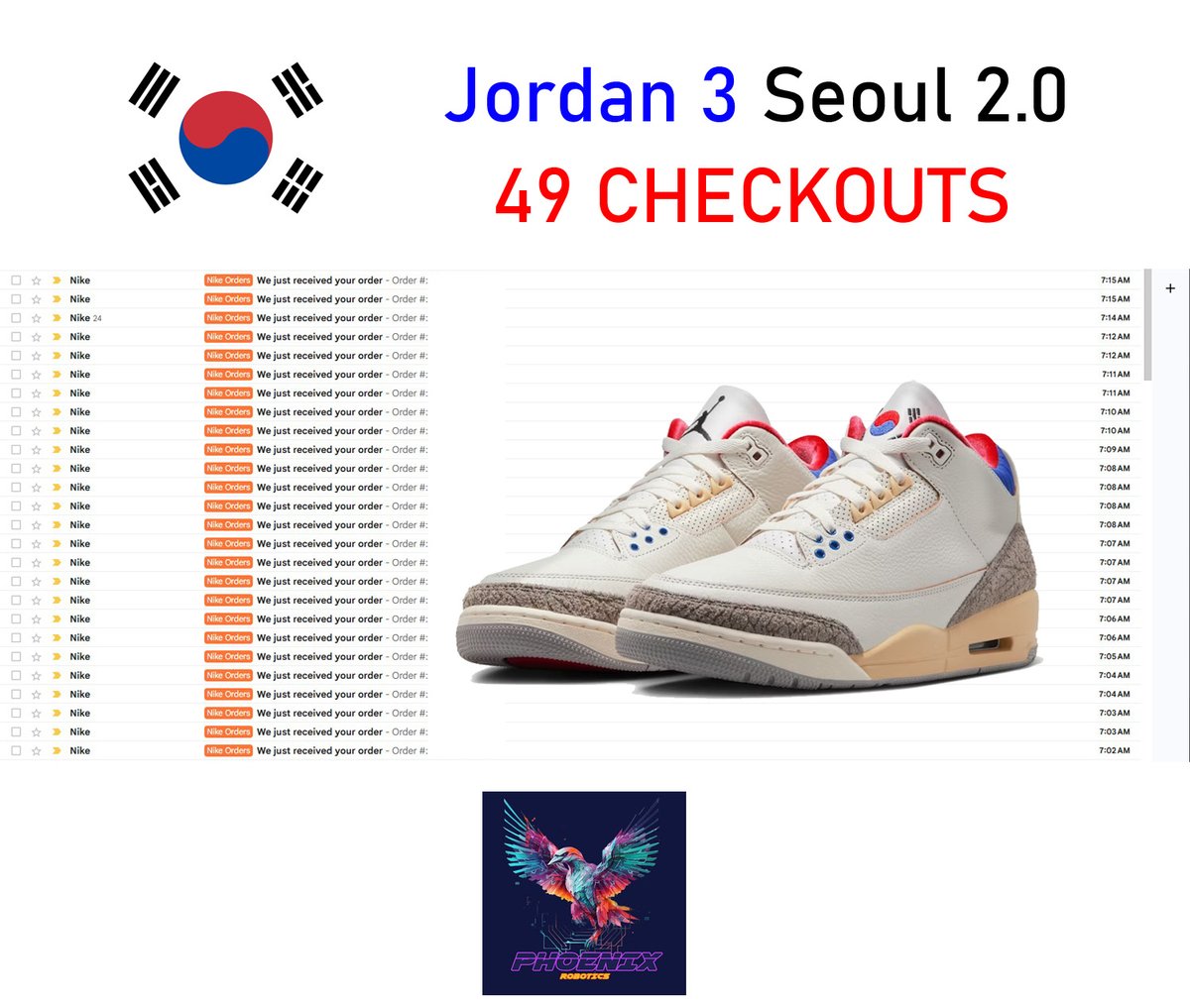 SneakerHomme (@sneakerhomme) on Twitter photo Happy Saturday! 49 clip to start the weekend right.
Bot: <a href="/phxbots/">Phoenix Robotics</a>
Proxies: SneakerHommeISP Happy Saturday! 49 clip to start the weekend right.
Bot: <a href="/phxbots/">Phoenix Robotics</a>
Proxies: SneakerHommeISP