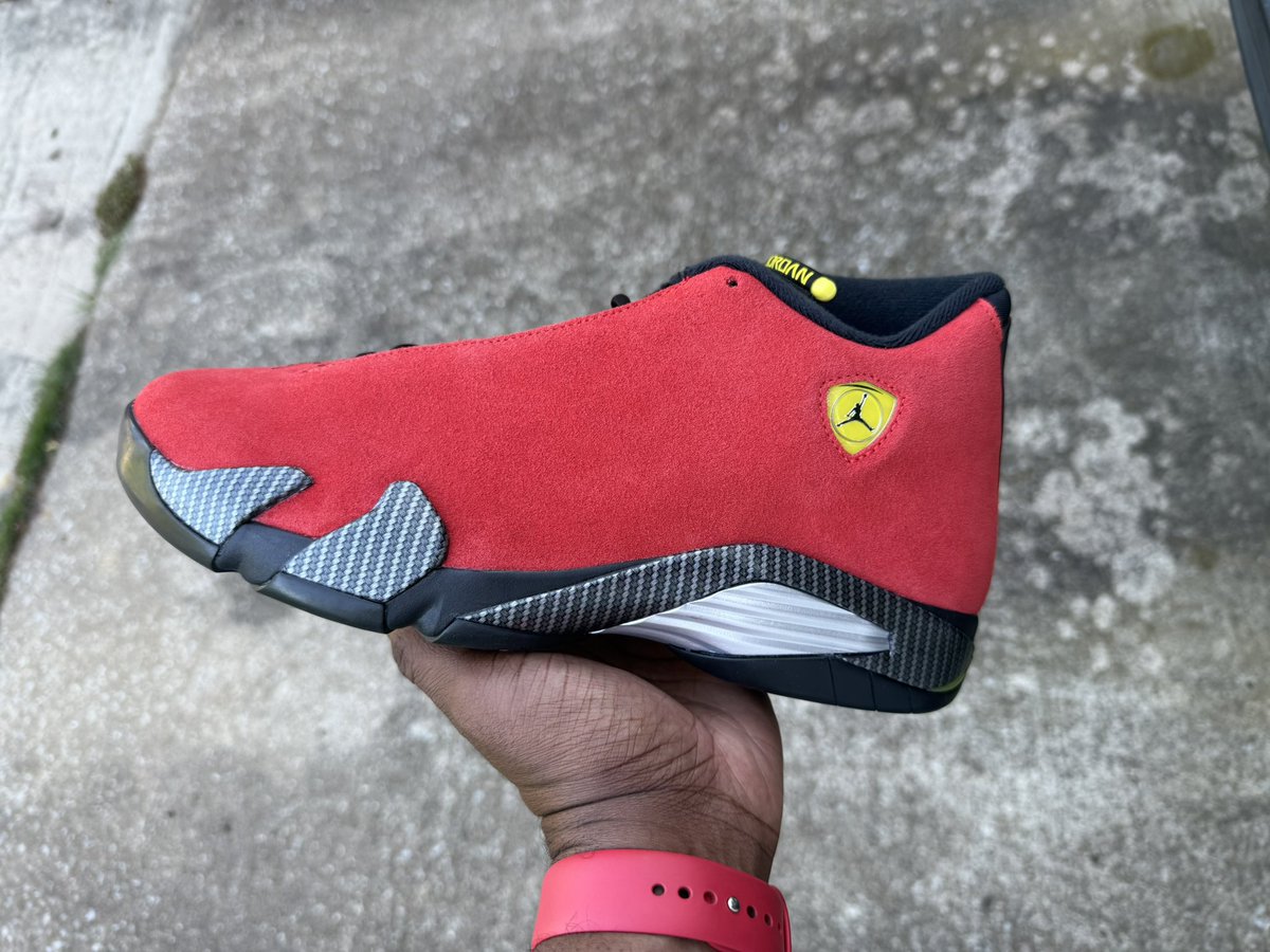 Air Jordan “Ferrari” Retro XIV’s Men’s and GS AVAILABLE NOW‼️ Rt <a href="/JitTheBeast/">Jit the Beast</a> <a href="/HiddenUser81/">Thee Original Matt</a> <a href="/SellKicksSunday/">SellKicksSunday</a> <a href="/DeadLaced/">DeadLaced Sneakers</a> <a href="/SneakerMill/">SneakerMill</a> <a href="/Dnoise12/">DJ</a> <a href="/natureboichuck/">NATURE.🌴</a> <a href="/Sneakerchief23/">sneakerchief23 🎱</a> <a href="/FettiBeejay/">Fetti_Jay</a>