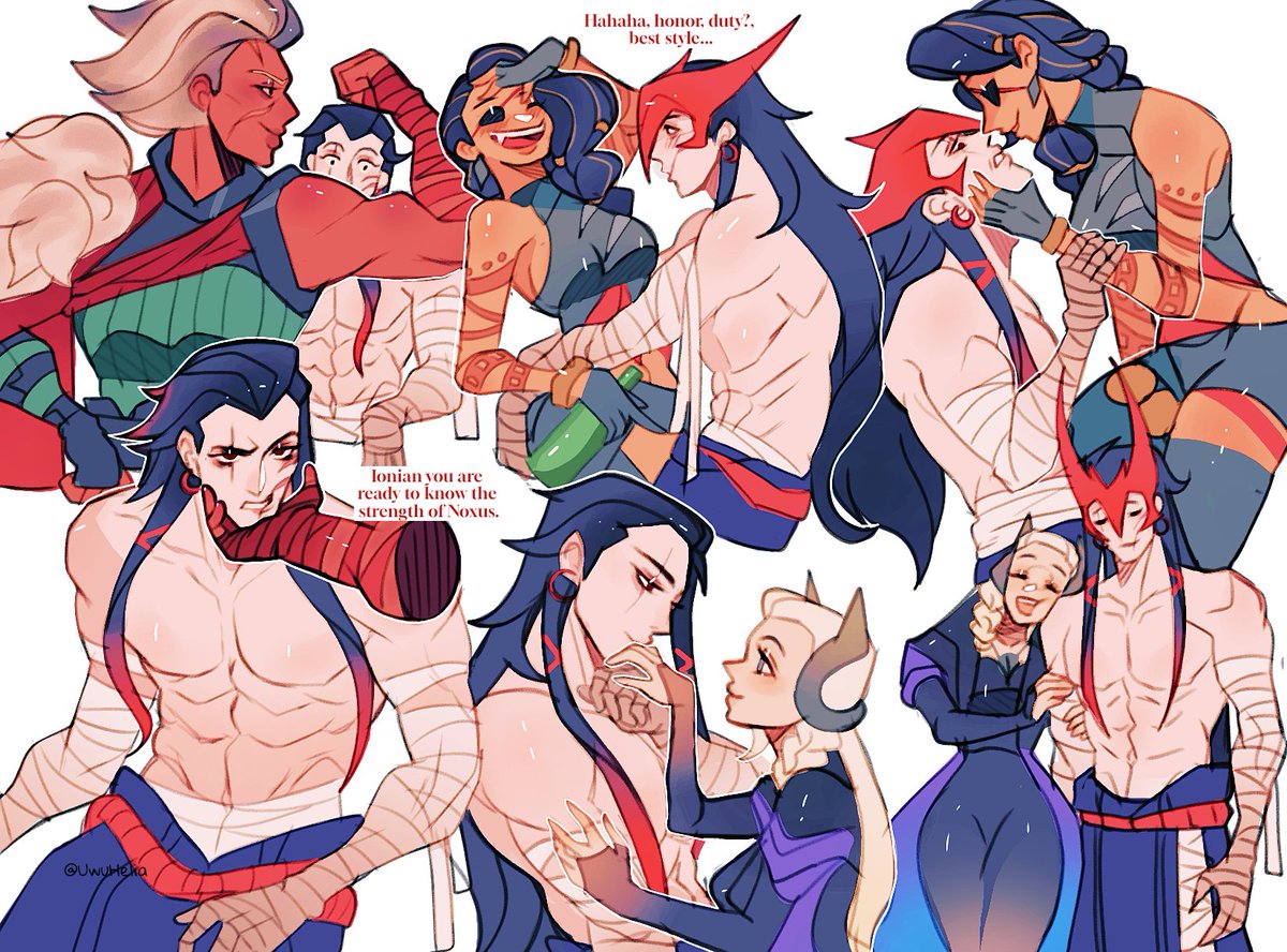 They've been asking for non-furry female ships for Yone... so here it is... 🥴