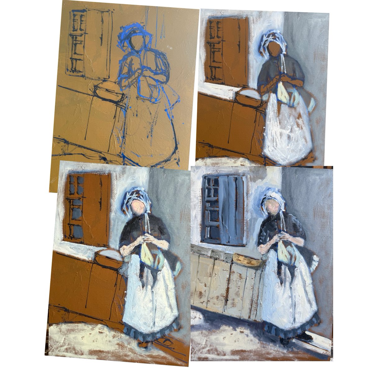 staithesartist's tweet image. #WIP #stages #Staitheslass #oils