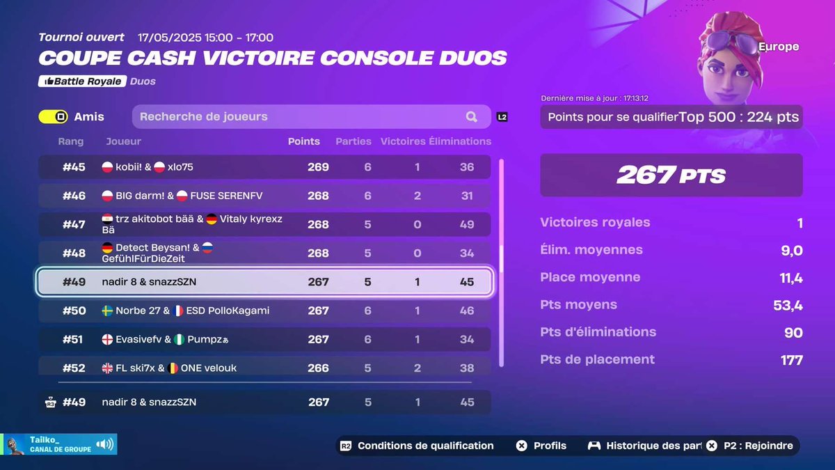 Qual final 
Cash cup console w/@Nadv8r 🥱🏆