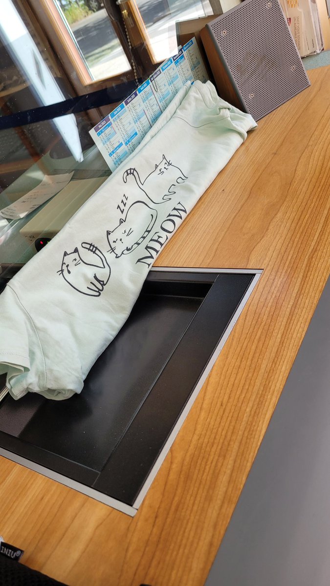 Changement d’équipe au guichet aujourd’hui : trois petits renforts tout doux ont pris le relais !

Silencieux, appliqués et toujours prêts à ronronner de plaisir, nos petits conseillers de velours inaugurent leur première mission chez <a href="/SNCFVoyageurs/">SNCF Voyageurs</a>

À défaut de vendre des