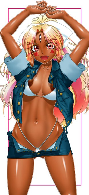 ギャルニテン様
衣装4態 