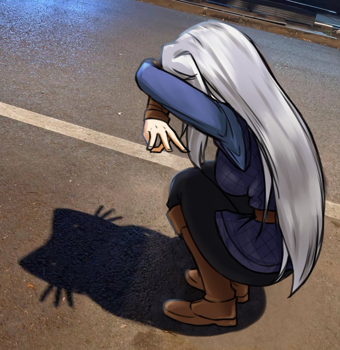 My take with my OC.🐱