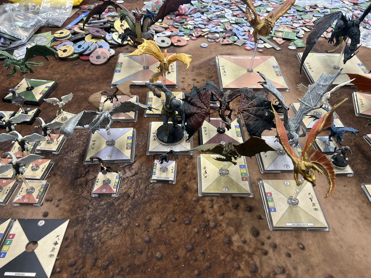 Any interest in complete dnd attack wing game, every expansion all cards etc. loads of rare OoP models useable in your normal games of dnd #dndattackwing #dnd #attackwing