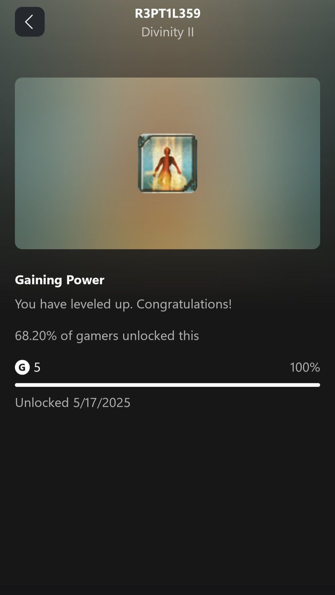 R3PT1L359's tweet photo. Achievement Unlocked! #DivinityII #Xbox #Xbox360 #Xboxshare https://t.co/rBR4KJjUNY