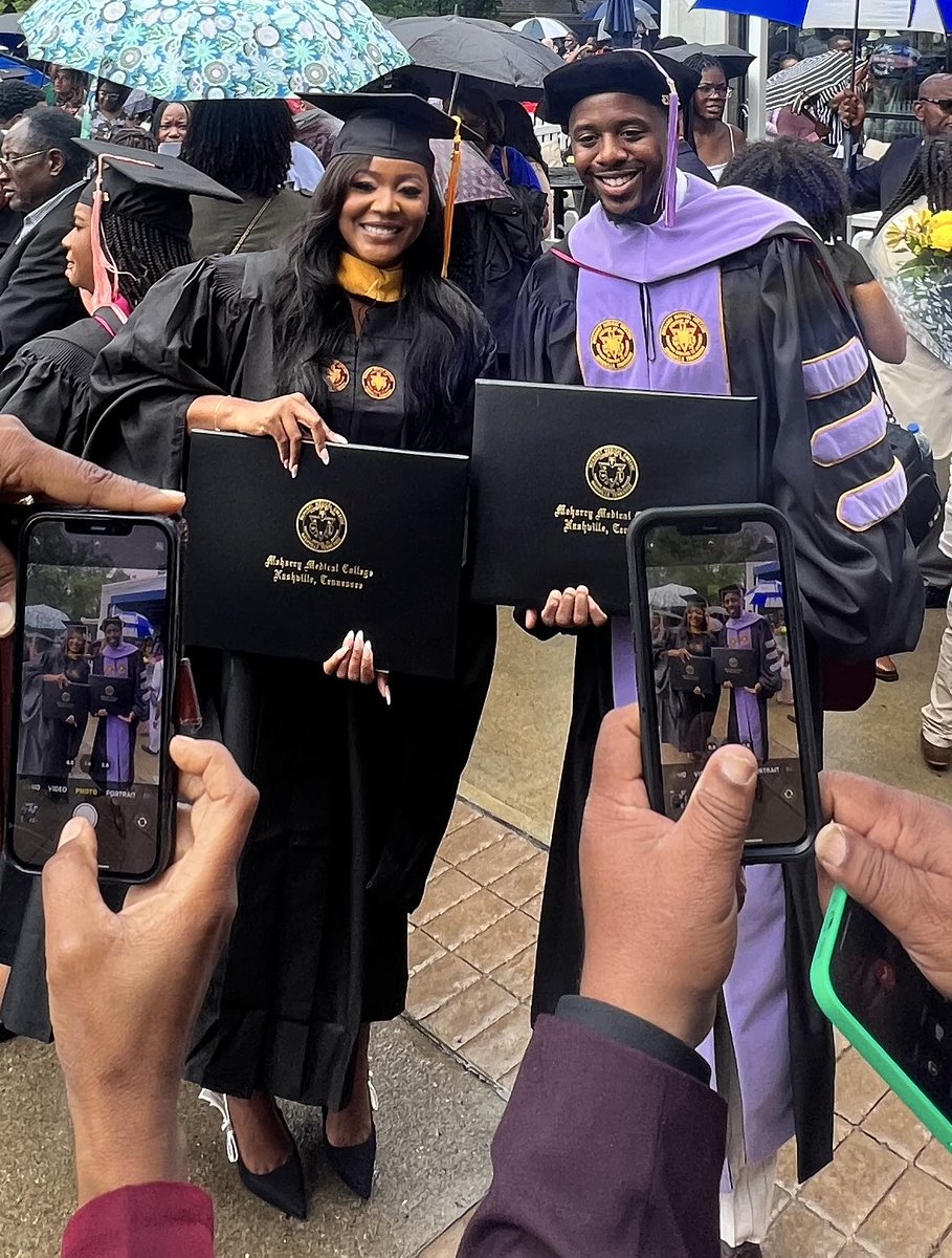 brittanycity's tweet image. Happy Graduation Day Meharry! #MeharryMade