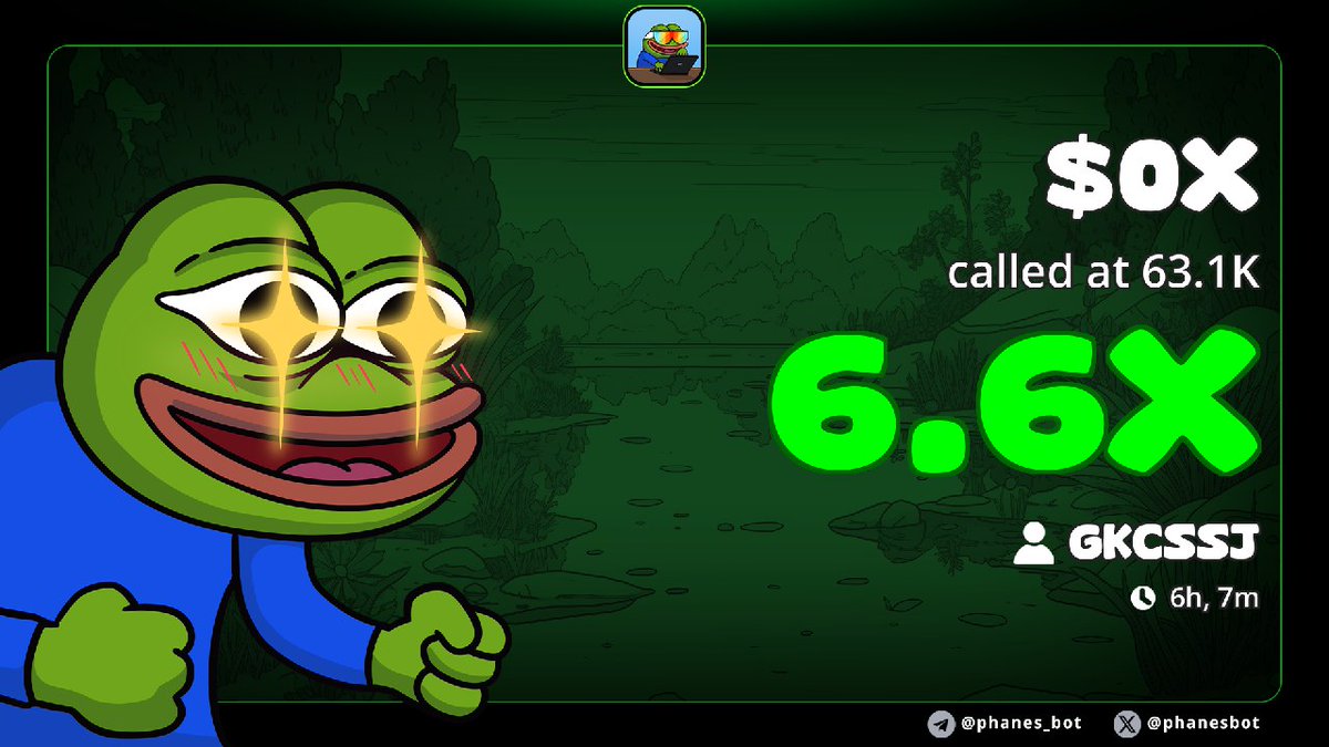 Goku_alphacalls's tweet image. $0x Hit 416K

Called in my whale lounge @ 63K

6️⃣.6️⃣x from call 🔥🔥🔥

5VitWbp6Pdm85eYTgJTCn1etmZmtGJg1W1sie5PWpump

#0x #Sol #Solana