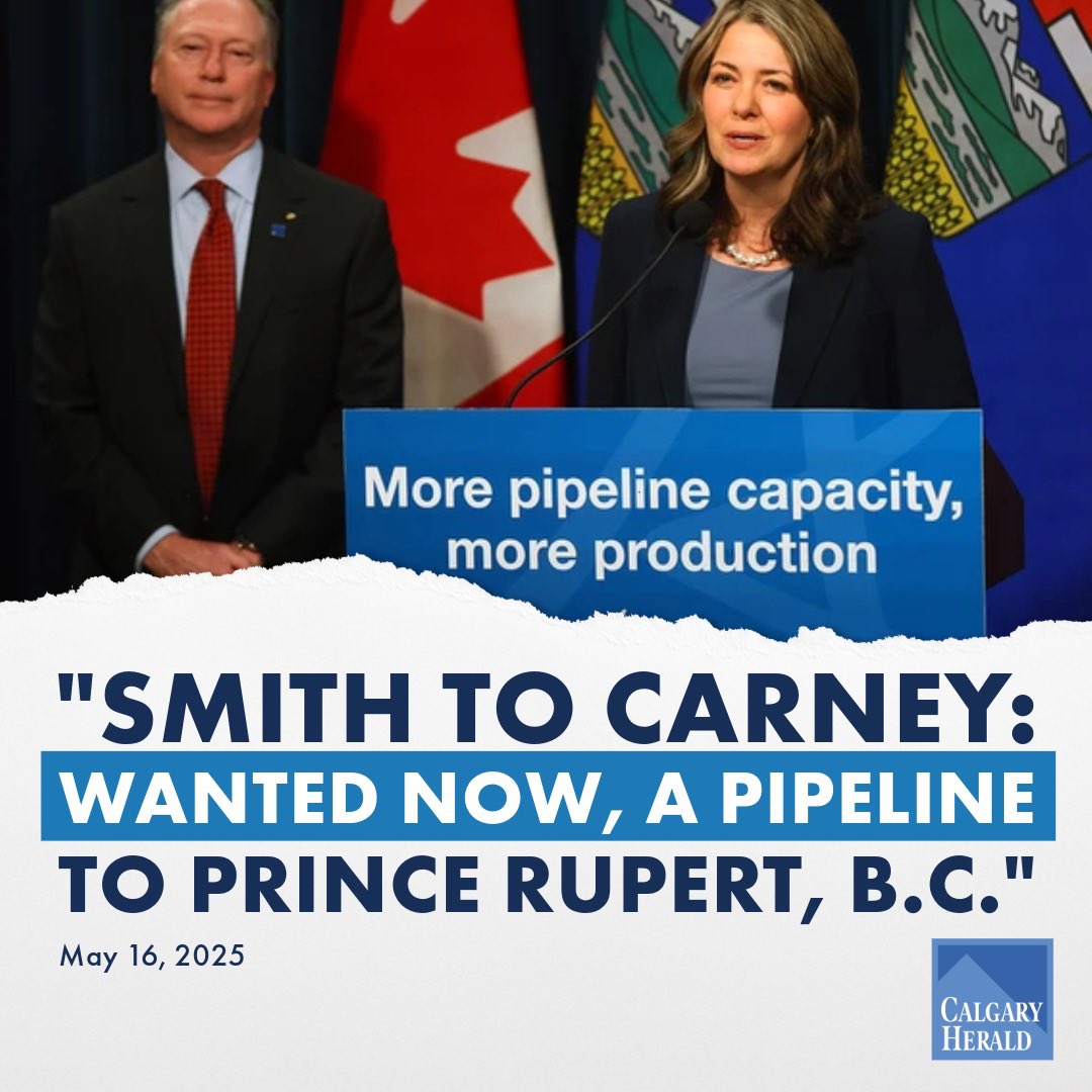 ABDanielleSmith's tweet photo. Prime Minister: If we are serious about building Canada’s economic recovery, then the revival of Northern Gateway is an easy decision.

Read more: https://t.co/FqNGYBCsDB https://t.co/FjjWSpyv6k