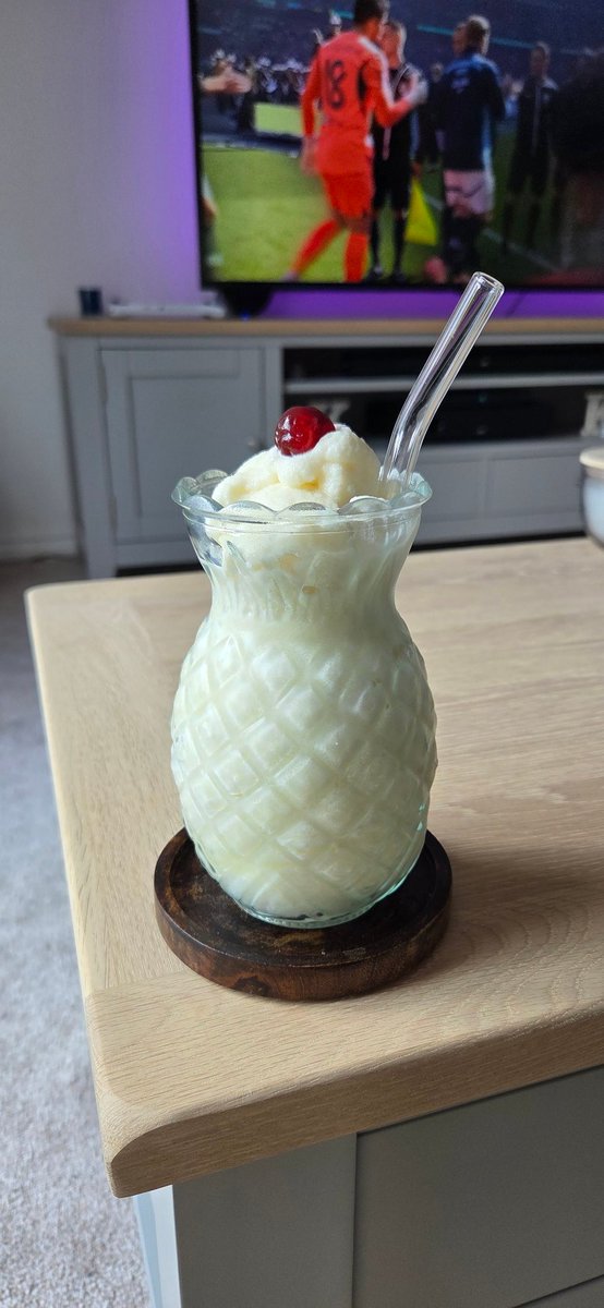 It's Pina Colada time watching the FA cup final hoping Palace win it!