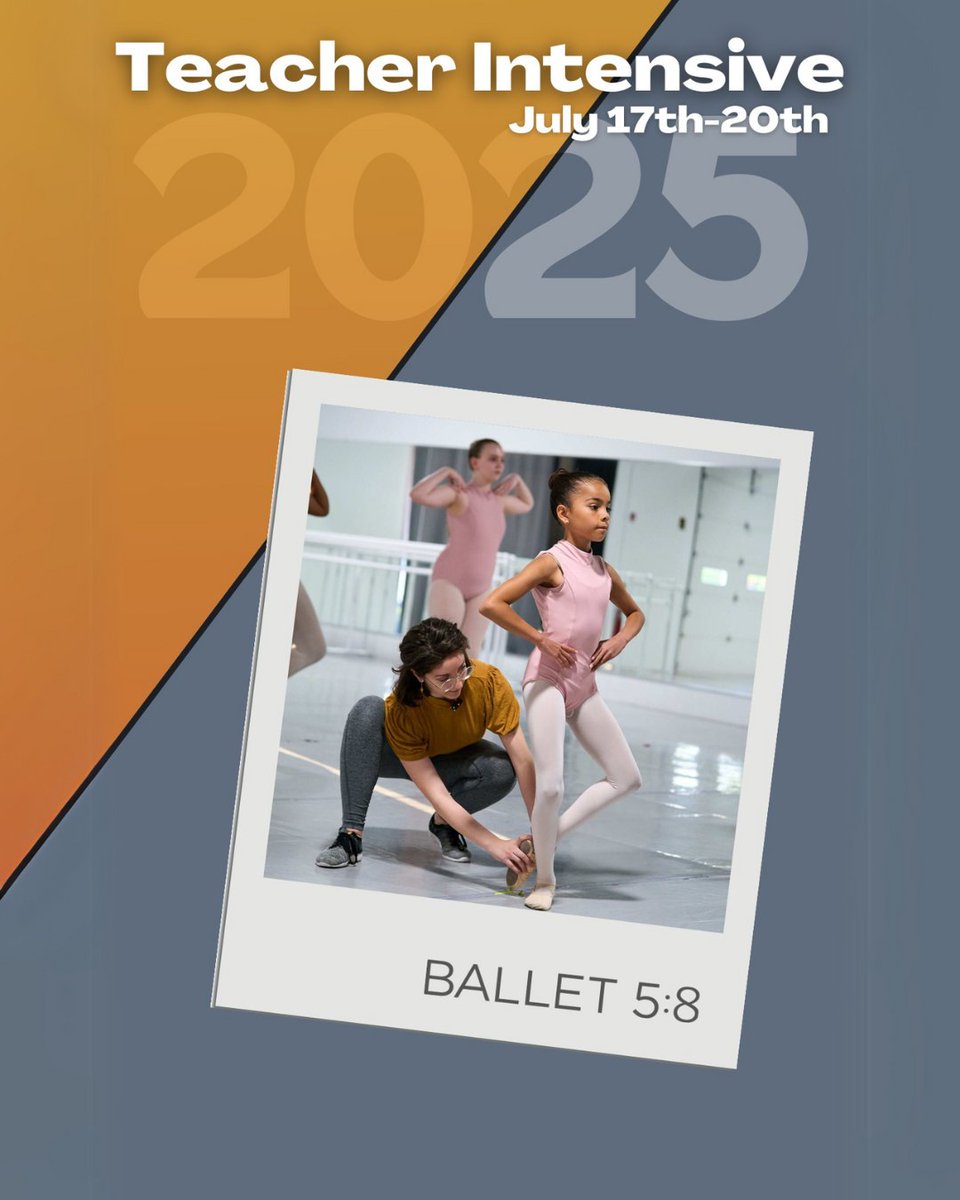 Ballet58chi's tweet photo. Join us July 17-20 for our Adult Summer Intensive &amp; Teacher Development Intensive! These exciting opportunities are for those ages 18+ who are passionate about ballet &amp; interested in furthering their knowledge. Learn more at https://t.co/VHd01GRLoG &amp; https://t.co/hoyQKQq4lj now! https://t.co/W9IppGjEQS