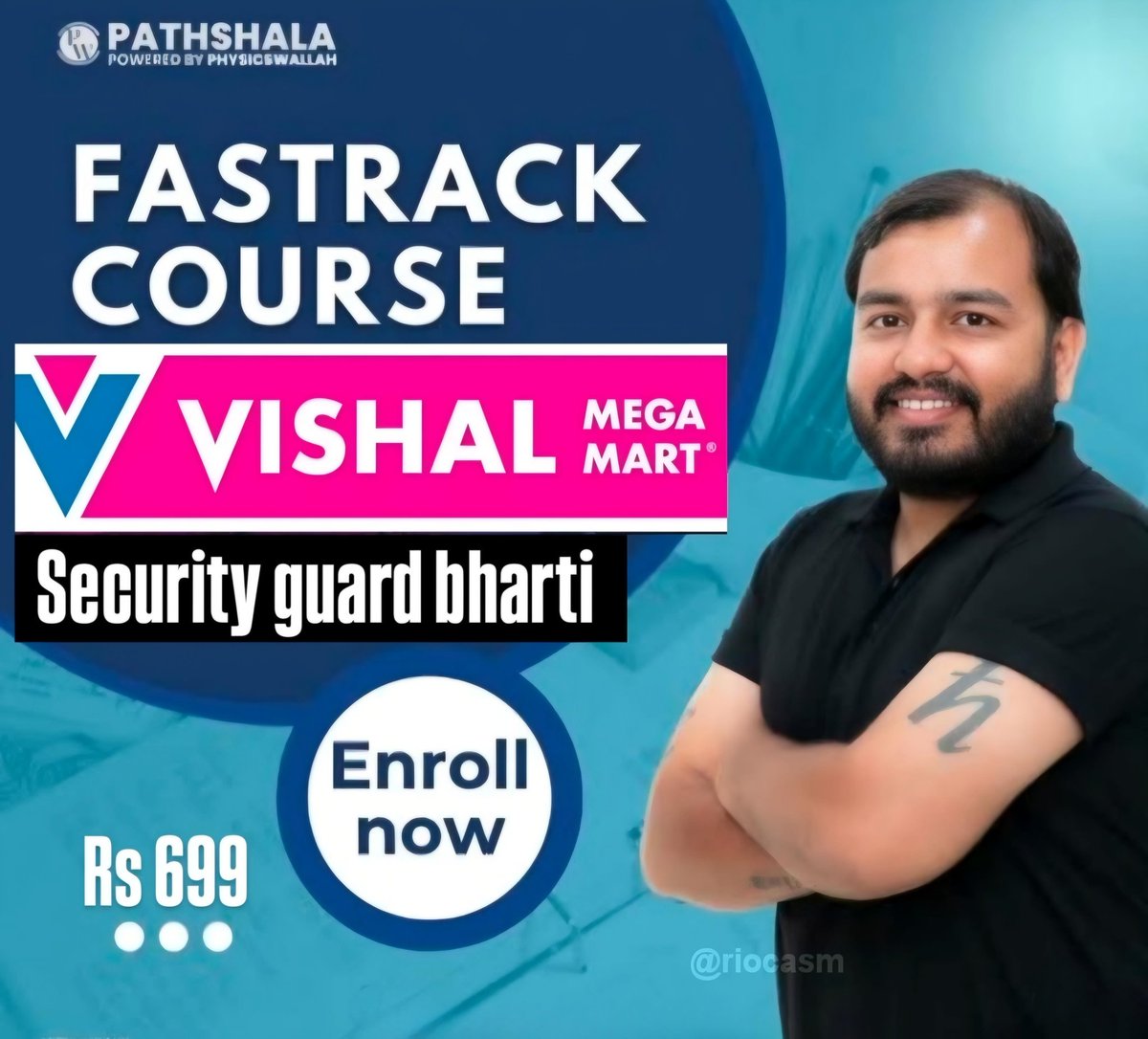 What is this security guard and Vishal Mega Mart trend? Context kya hai? 🥲