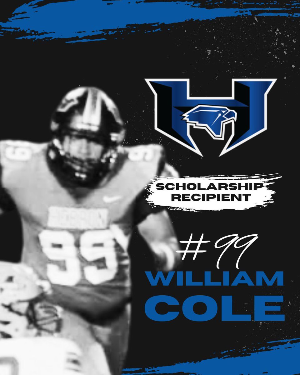 HebronFBBooster's tweet photo. 🎉 Congrats to scholarship winner William Cole! 🏈 

After graduation, William is headed to Angelo State University to continue playing football! 🎓 

#hpnd #btw #hebronfootball https://t.co/YUjN3kdYQp