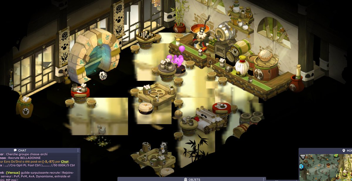 CapitaineTera's tweet photo. y'a pas mal de scènes qui frôlent l'art dont les joueurs pourrait se targuer d'avoir en leur possession. 
J'ai un bug qui fait de mon jeu un diaporama et mes stuffs ne s'affichent plus, mais ce que je veux c'est ça moi. Il faut un système de trade égalitaire et sain https://t.co/sNTe55VPdL