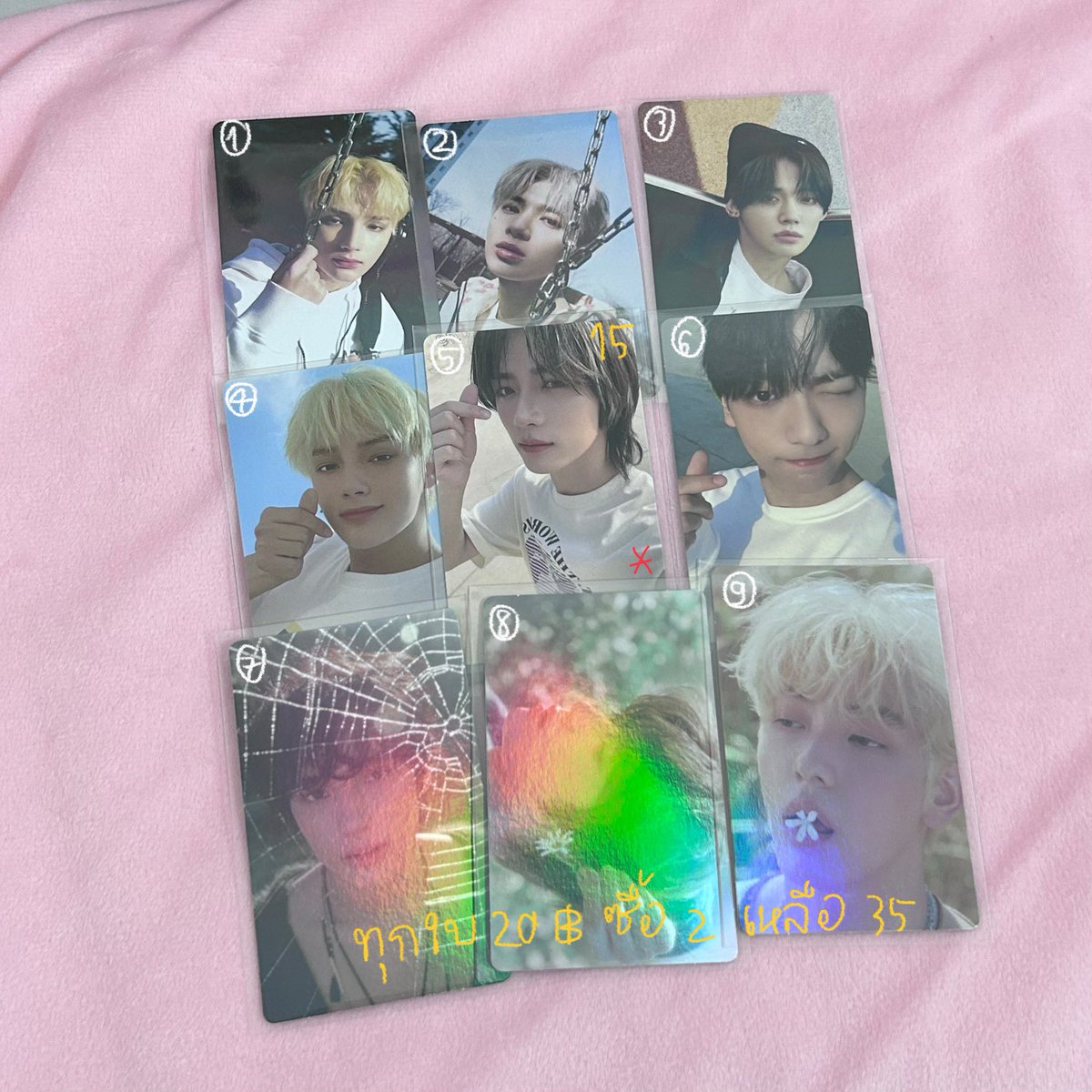 aunfsell's tweet photo. พร้อมส่ง

weverse : temptation, fight or escape, freeze
ยอนจุน ซูบิน บอมกยู แทฮยอน ฮยูนิงไค

📢โปรพิเศษ ซื้อ 3-4 ใบ ลด 5% ซื้อ 5+ ใบ ลด 10% ทั้งร้าน

ค่าส่ง 30/45

dm/mt

#แผงลอยโมอา #ตลาดนัดtxt #ตลาดนัดทีเร้ก https://t.co/mGYGsA00I2