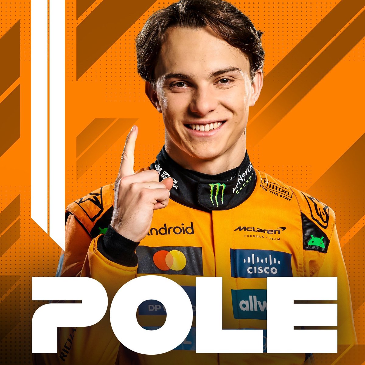 blog_formula1's tweet photo. 🚨 OSCAR PIASTRI É POLE POSITION EM ÍMOLA!!! 🚨

POLE ESPETACULAR DO LÍDER DO CAMPEONATO NA ITÁLIA!!! NÃO TEM PRA NINGUÉM!!!

A NOVA ESTRELA DA FÓRMULA 1!!!

P2. VERSTAPPEN
P3. RUSSELL
P4. NORRIS
P5. ALONSO https://t.co/rziZZQTVA0