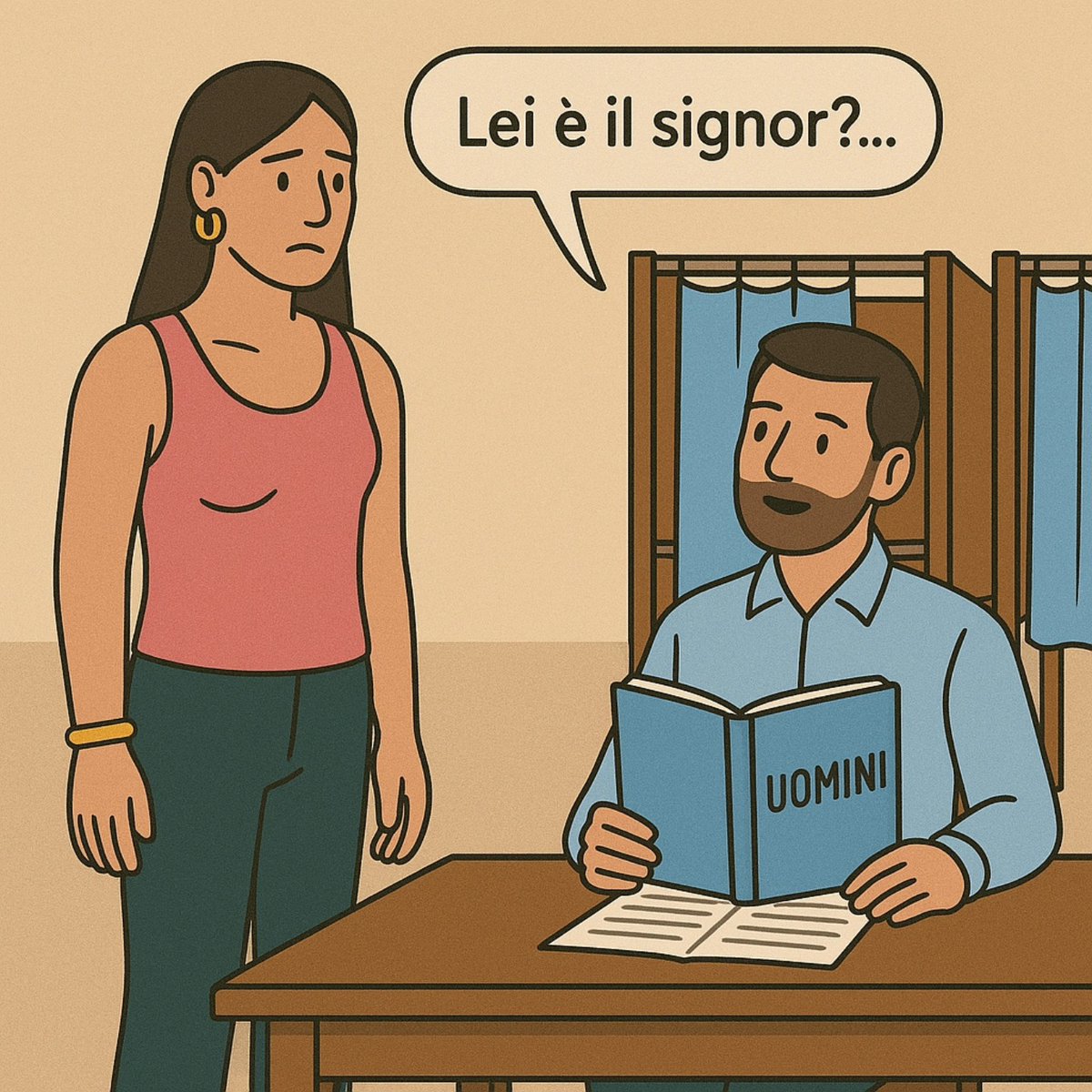 progettogender's tweet photo. #Votazioni e novità: ci saranno ancora le file e i registri binari? https://t.co/hXLq08yHKl