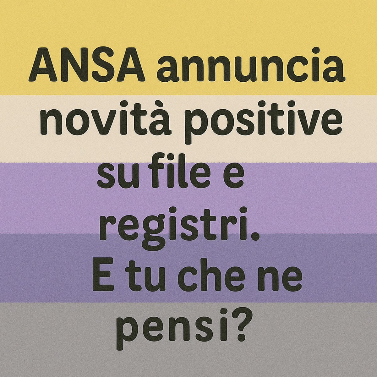 #Votazioni e novità: ci saranno ancora le file e i registri binari?