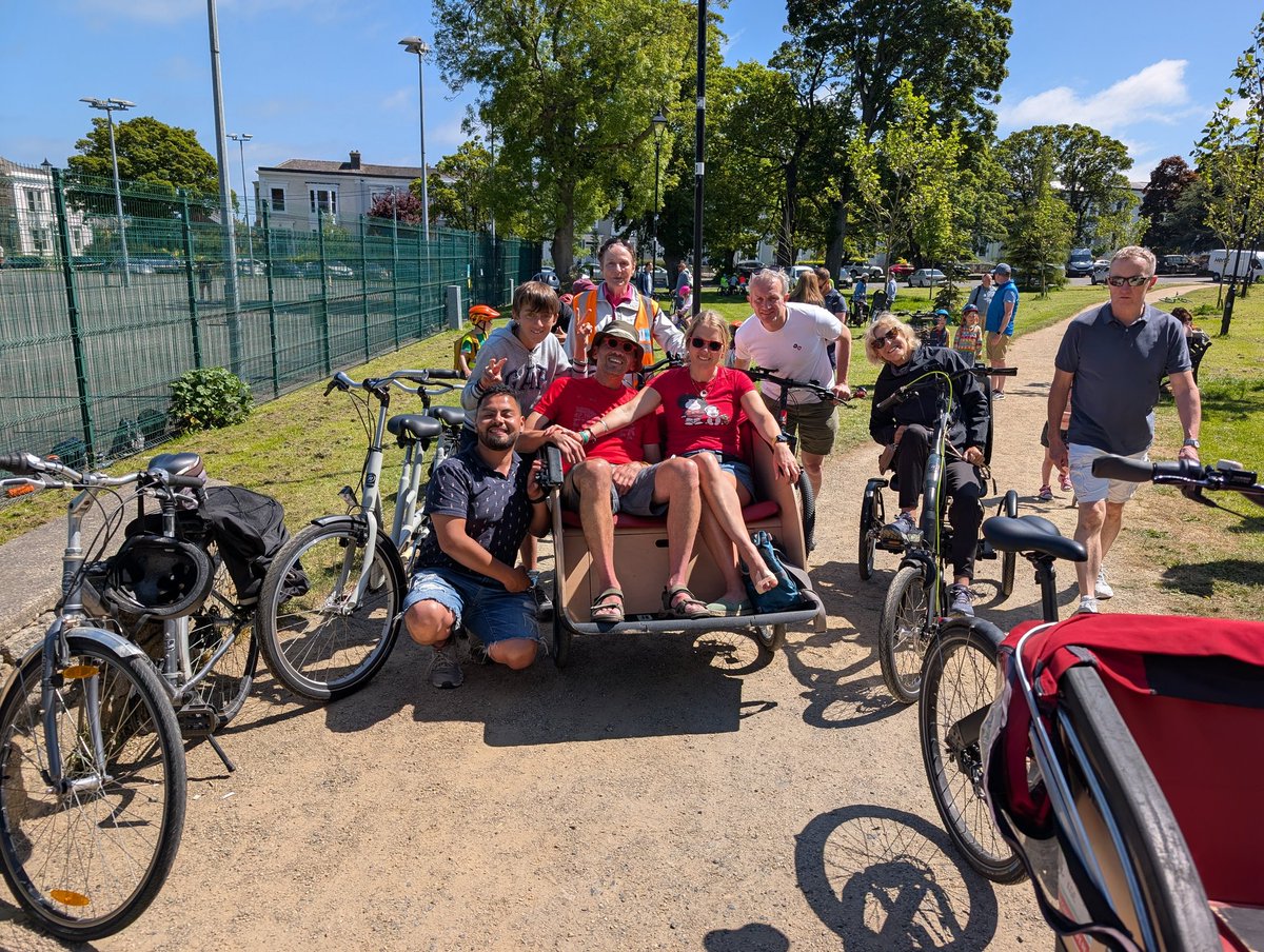 age_cycling's tweet image. Biodiversity Cycle in #DunLaoghaire in #BikeWeek, with @TheBikeHub_ie accessible bikes. Thanks to @dlrcycling , @SupportLivingSt , @dlrcc , @TidyTowns.
@MNDPatients