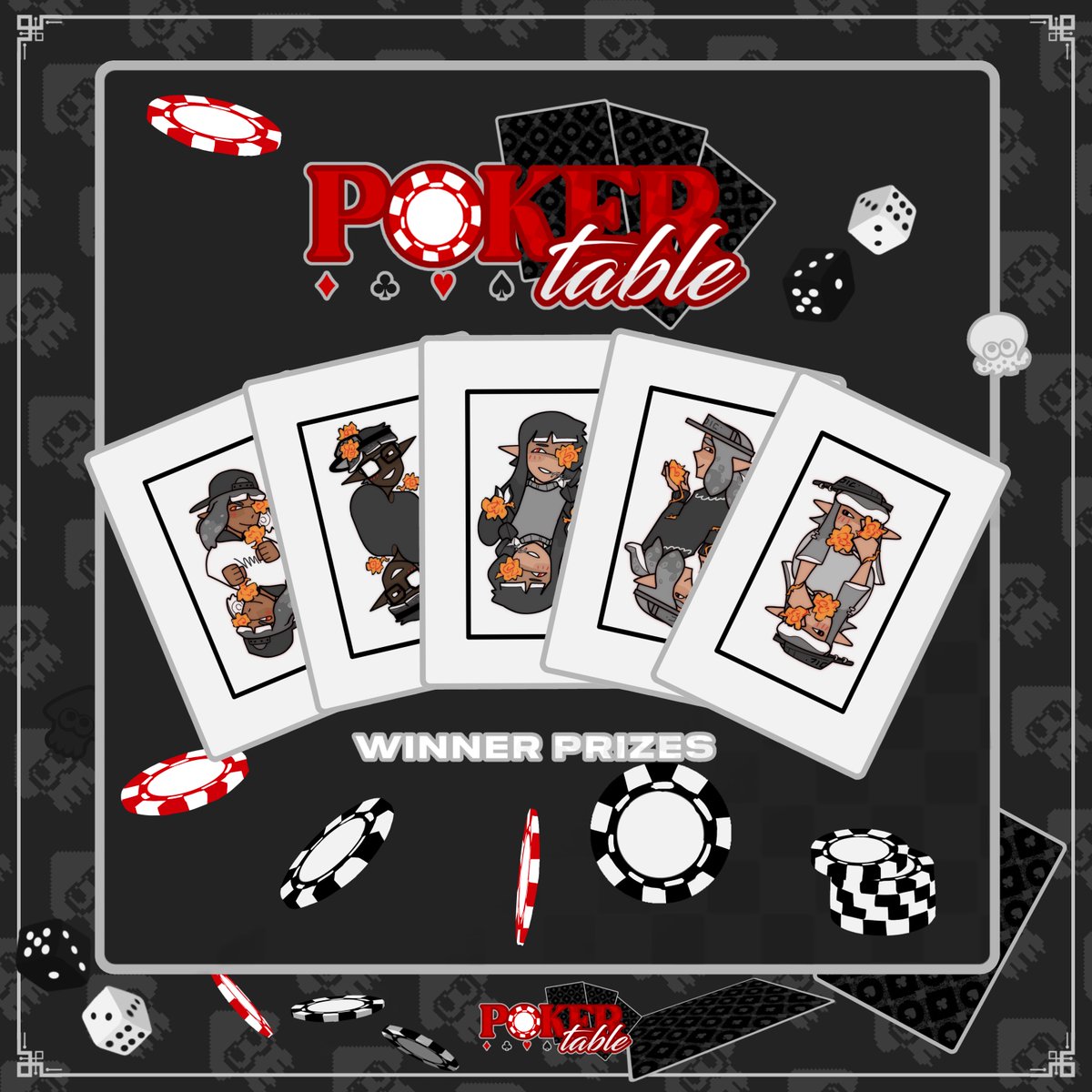 Banner &amp; Cards reward for the Poker Table 4 Champions, "Underwater Prom Queens"! 

Banner made by aza, (<a href="/nautiIus47/">aza?</a>)

Card Designs made by Astro, (<a href="/aerosprayy/">hue :3</a>)

Congrats on being the Poker Table 4 champions!